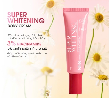 KEM NGỪA THÂM BI, NÁCH SUPER WHITENING BODY CREAM