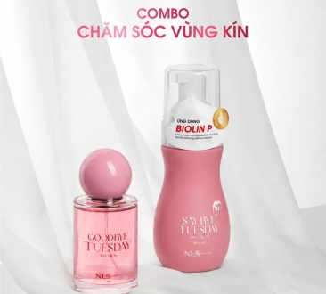 COMBO 2 SẢN PHẨM: DUNG DỊCH VỆ SINH, XỊT NƯỚC HOA