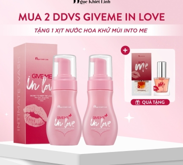 Combo 2 DDVS Nữ GIve Me In Love Tặng Nước Hoa VK Into Me