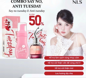 Combo DDVS Say No Tuesday - Xịt Khử An Ti Tuesday